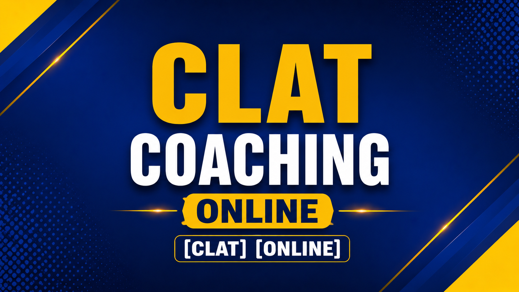 CLAT Coaching ONLINE